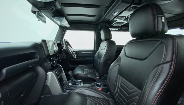 2021 Mahindra Thar LX PETROL HT 4WD AT, Petrol, Automatic, 7,530 km, Right Side Front Door Cabin