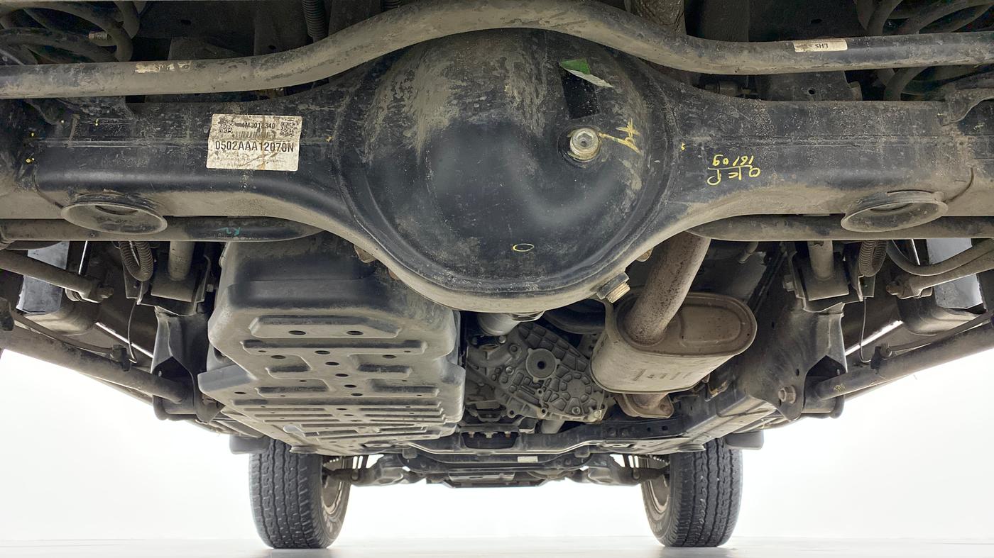 2021 Mahindra Thar LX PETROL HT 4WD AT, Petrol, Automatic, 7,530 km, Rear Underbody