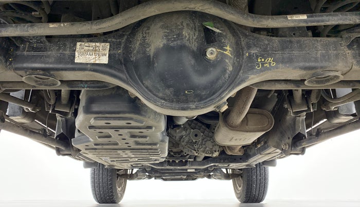 2021 Mahindra Thar LX PETROL HT 4WD AT, Petrol, Automatic, 7,530 km, Rear Underbody