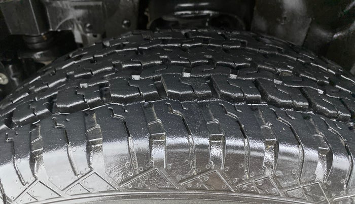 2021 Mahindra Thar LX PETROL HT 4WD AT, Petrol, Automatic, 7,530 km, Left Front Tyre Tread
