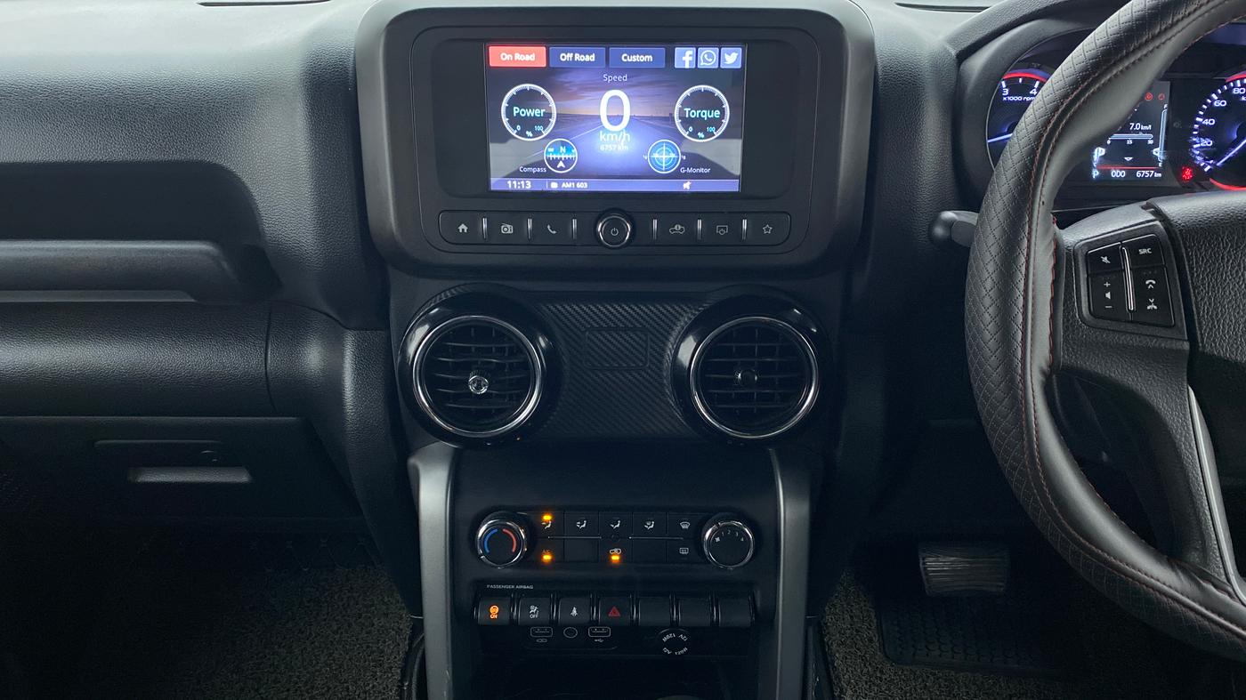 2021 Mahindra Thar LX PETROL HT 4WD AT, Petrol, Automatic, 7,530 km, Air Conditioner