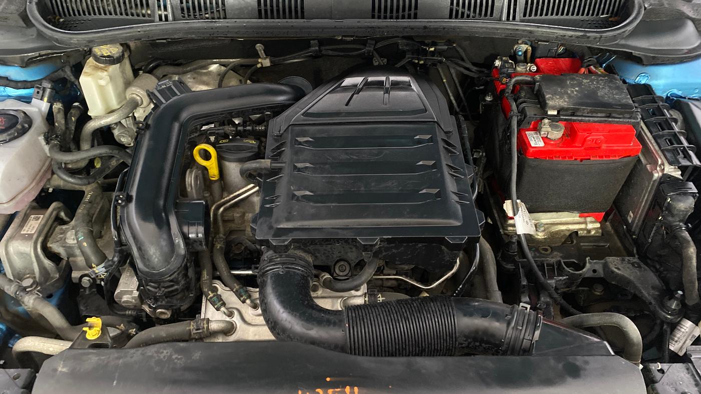 2022 Skoda SLAVIA AMBITION 1.0L TSI AT, Petrol, Automatic, 23,133 km, Engine View