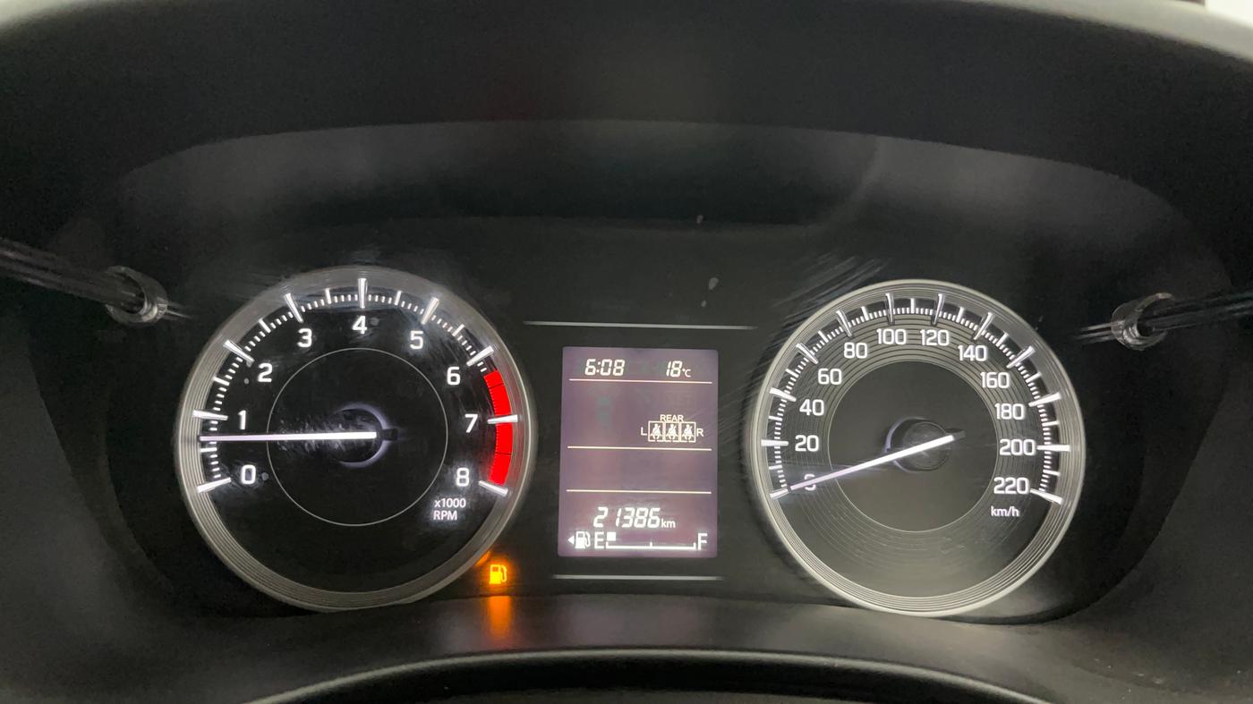 2024 Toyota Glanza E, Petrol, Manual, 21,475 km, Odometer Image
