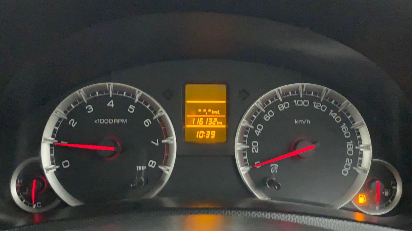 2014 Maruti Swift Dzire VXI, Petrol, Manual, 1,16,132 km, Odometer Image