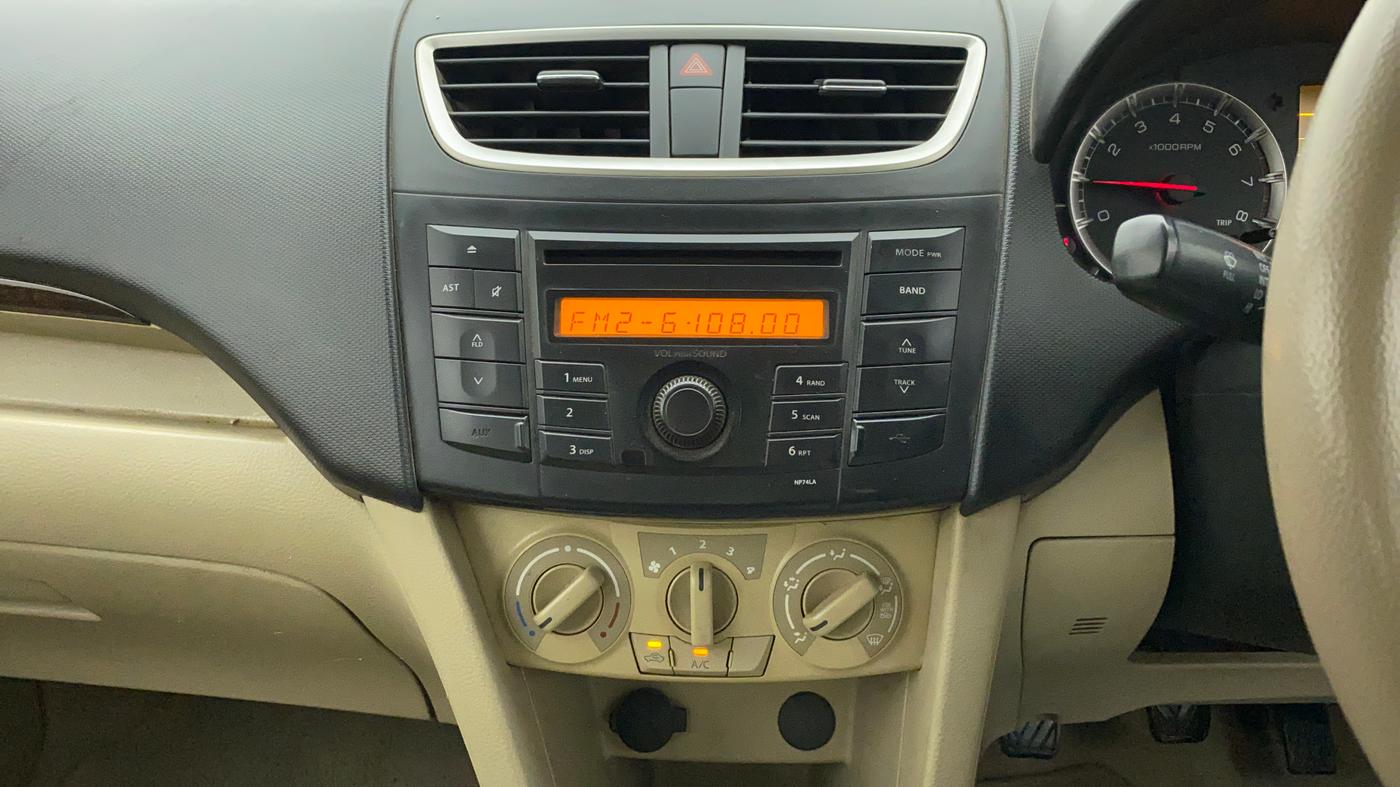 2014 Maruti Swift Dzire VXI, Petrol, Manual, 1,16,132 km, Air Conditioner