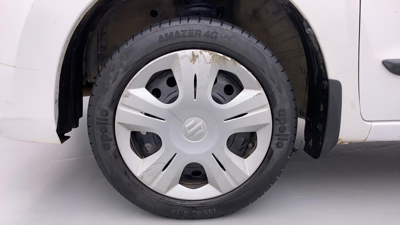 2016 Maruti Wagon R 1.0 VXI, Petrol, Manual, 81,707 km, Left Front Wheel