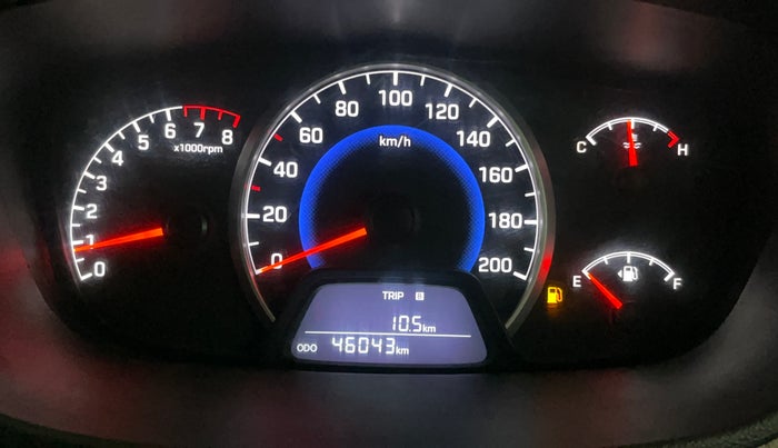 2017 Hyundai Grand i10 MAGNA 1.2 KAPPA VTVT, Petrol, Manual, 46,033 km, Odometer Image