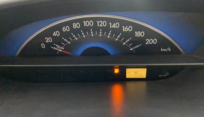 2013 Toyota Etios G, Petrol, Manual, 1,11,026 km, Odometer Image