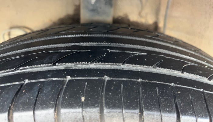 2019 Hyundai Xcent S AT 1.2, Petrol, Automatic, 78,399 km, Right Rear Tyre Tread
