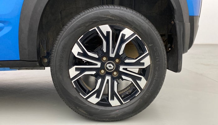 2021 Renault Kiger RXZ CVT 1.0 TURBO DUAL TONE, Petrol, Automatic, 16,318 km, Left Rear Wheel