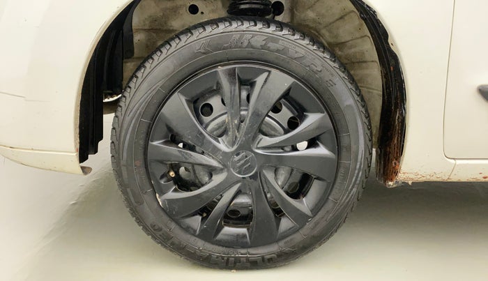 2012 Maruti Wagon R 1.0 VXI, Petrol, Manual, 89,829 km, Left Front Wheel