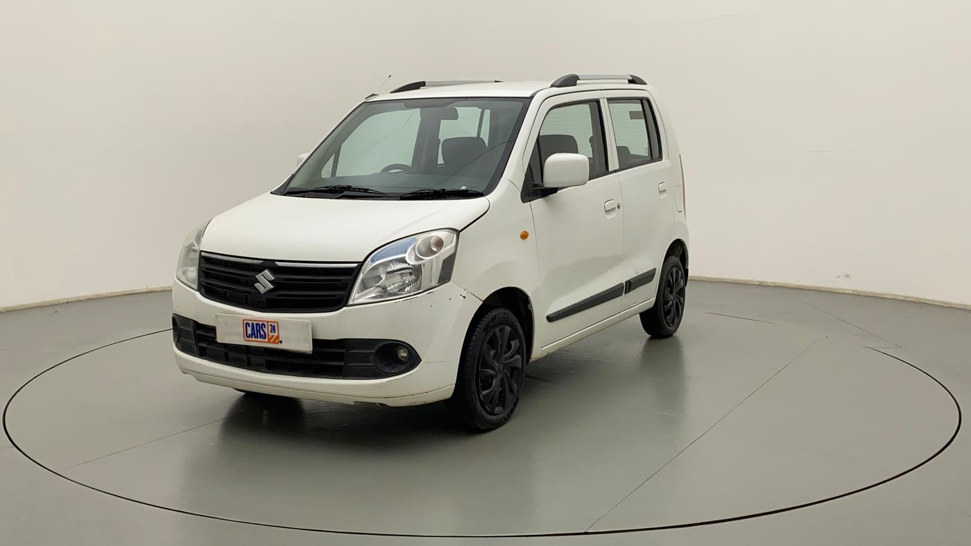 2012 Maruti Wagon R 1.0 VXI, Petrol, Manual, 89,829 km, Left Front Diagonal