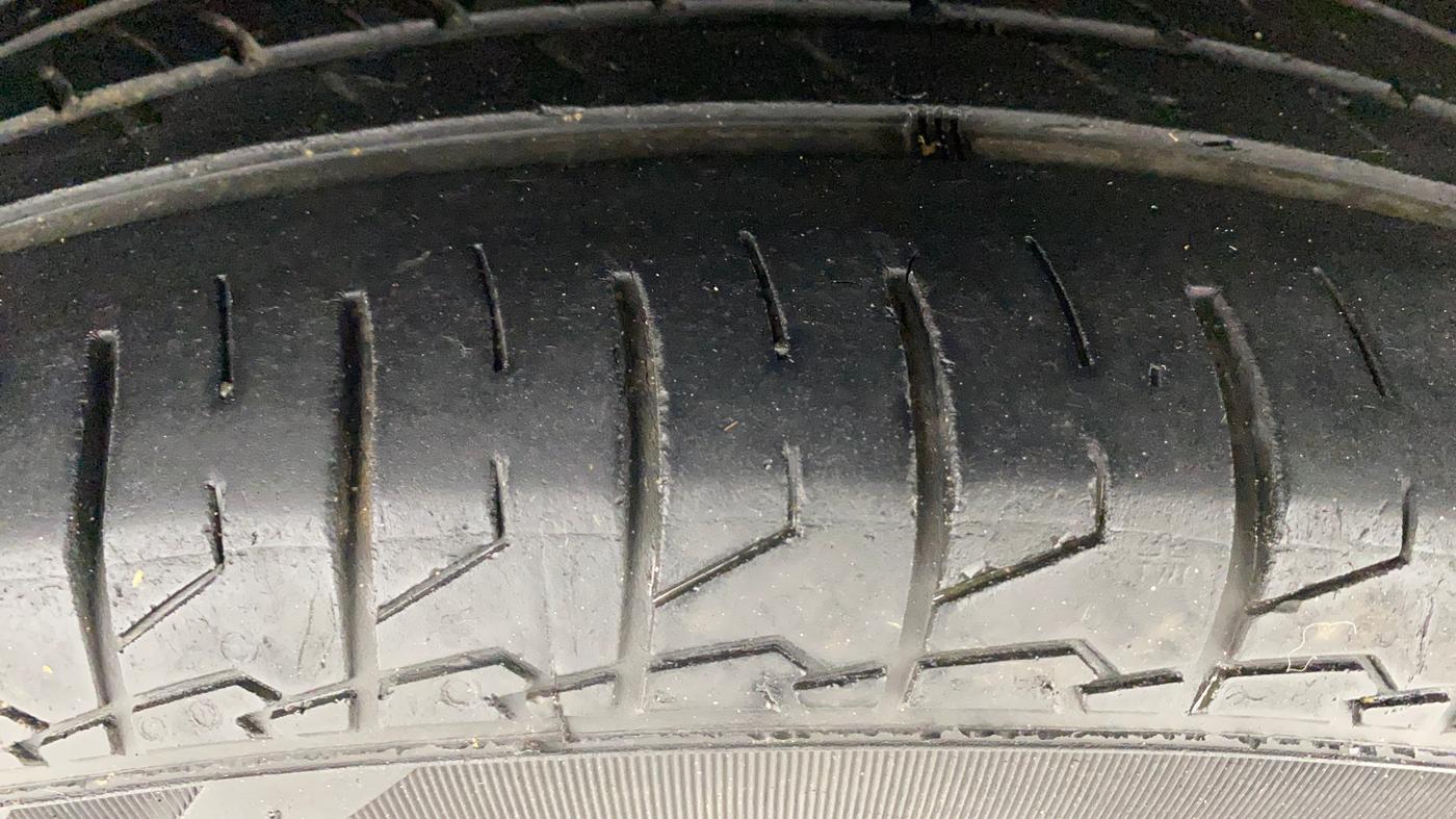 2020 Maruti S Cross ZETA 1.5, Petrol, Manual, 45,112 km, Right Rear Tyre Tread