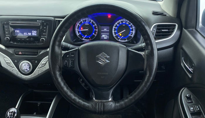 2018 Maruti Baleno DELTA PETROL 1.2, Petrol, Manual, 38,428 km, Steering Wheel Close Up
