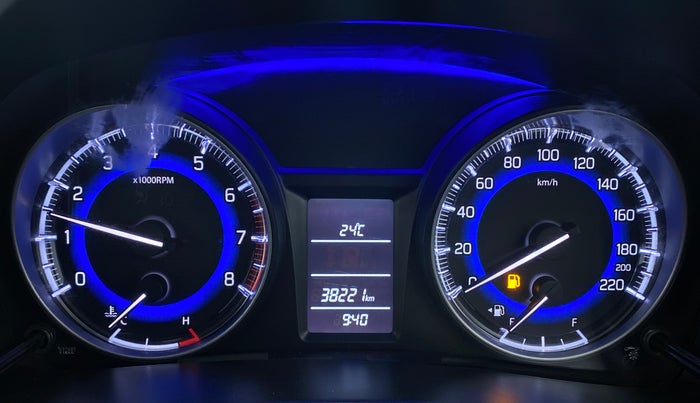 2018 Maruti Baleno DELTA PETROL 1.2, Petrol, Manual, 38,428 km, Odometer Image