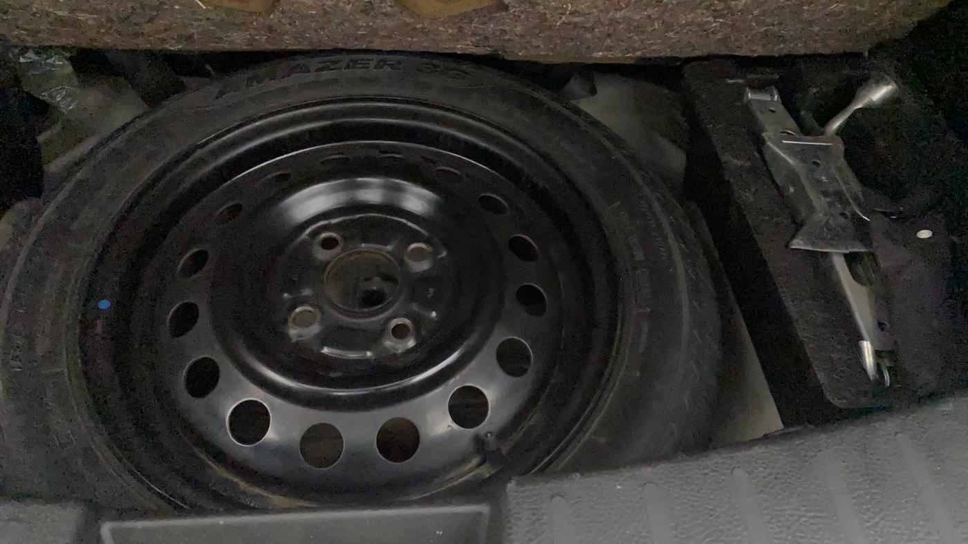 2013 Maruti Wagon R 1.0 VXI, Petrol, Manual, 26,924 km, Spare Tyre