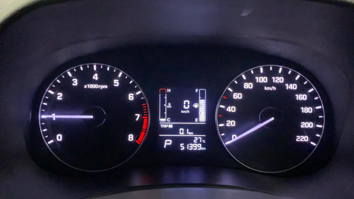 2017 Hyundai Creta SX PLUS AT 1.6 PETROL, Petrol, Automatic, 51,399 km, Odometer Image