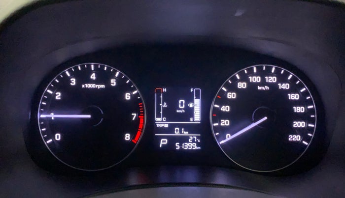 2017 Hyundai Creta SX PLUS AT 1.6 PETROL, Petrol, Automatic, 51,399 km, Odometer Image