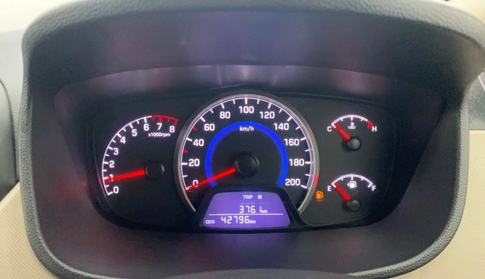 2017 Hyundai Grand i10 SPORTZ 1.2 KAPPA VTVT, Petrol, Manual, 42,795 km, Odometer Image