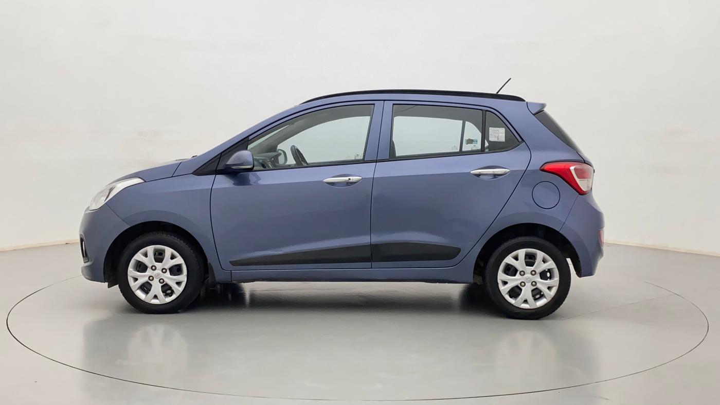 2014 Hyundai Grand i10 SPORTZ 1.2 KAPPA VTVT, Petrol, Manual, 68,474 km, Left Side