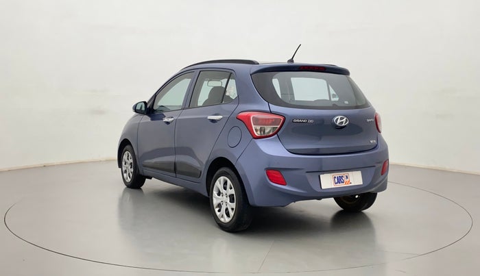 2014 Hyundai Grand i10 SPORTZ 1.2 KAPPA VTVT, Petrol, Manual, 68,474 km, Left Back Diagonal