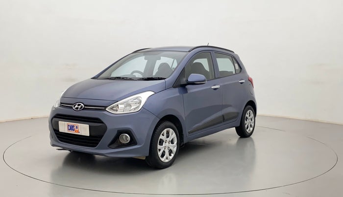2014 Hyundai Grand i10 SPORTZ 1.2 KAPPA VTVT, Petrol, Manual, 68,474 km, Left Front Diagonal