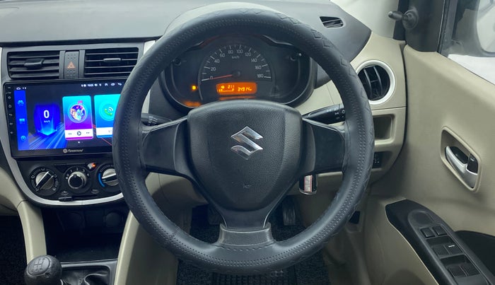 2014 Maruti Celerio VXI d, Petrol, Manual, 34,834 km, Steering Wheel Close Up