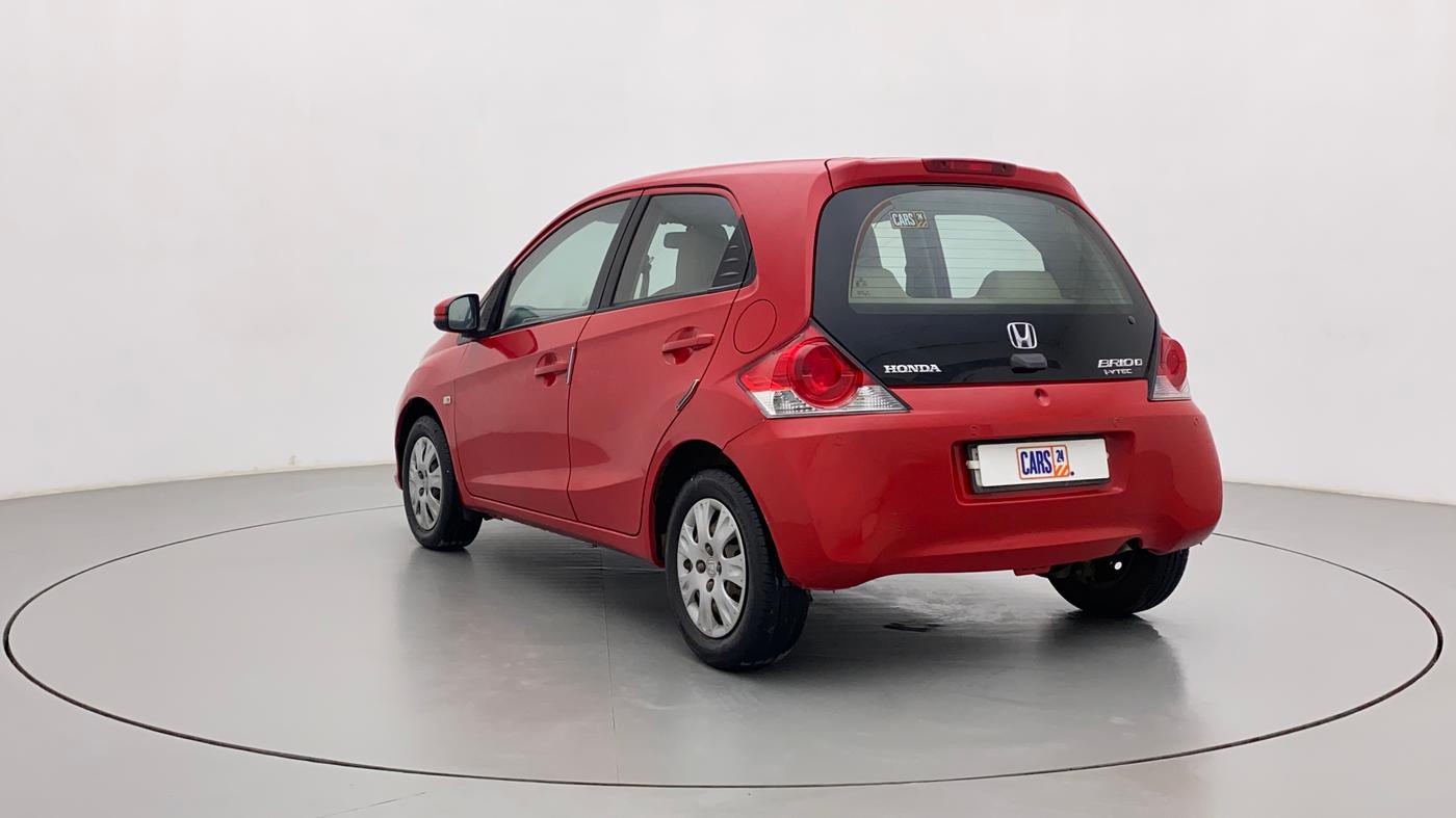 2016 Honda Brio S MT, Petrol, Manual, 92,019 km, Left Back Diagonal