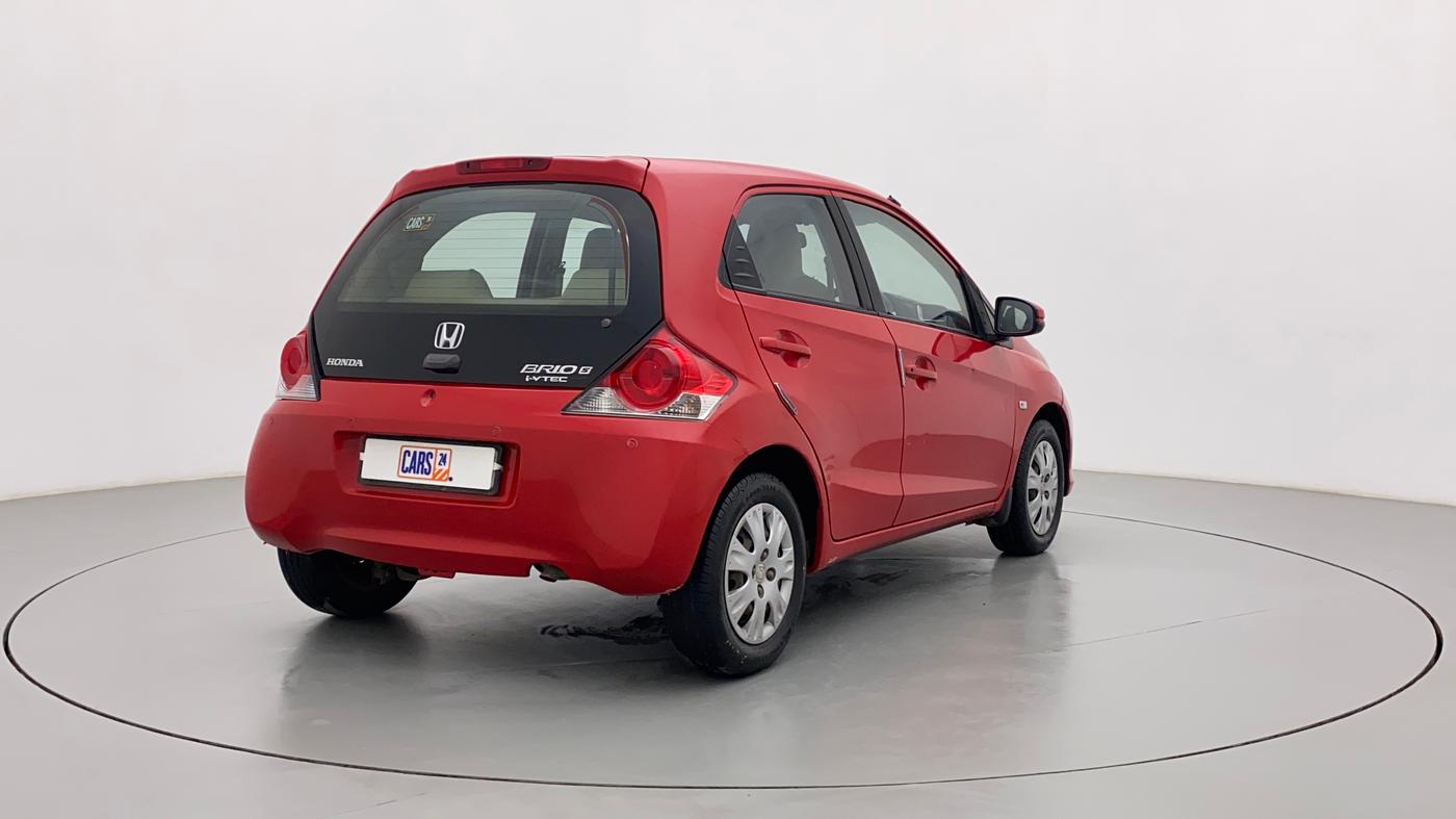 2016 Honda Brio S MT, Petrol, Manual, 92,019 km, Right Back Diagonal