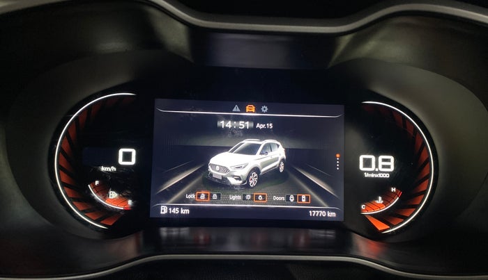 2022 MG ASTOR SHARP 1.5 MT, Petrol, Manual, 17,721 km, Odometer Image