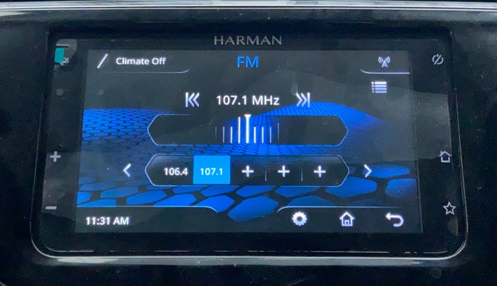 2021 Tata Tiago XZA+ 1.2 RTN, Petrol, Automatic, 1,269 km, Infotainment System