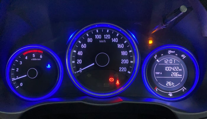 2015 Honda City VX MT DIESEL, Diesel, Manual, 1,00,403 km, Odometer View