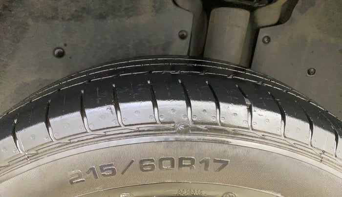 2020 MG HECTOR SHARP 1.5 DCT PETROL, Petrol, Automatic, 61,097 km, Left Rear Tyre Tread