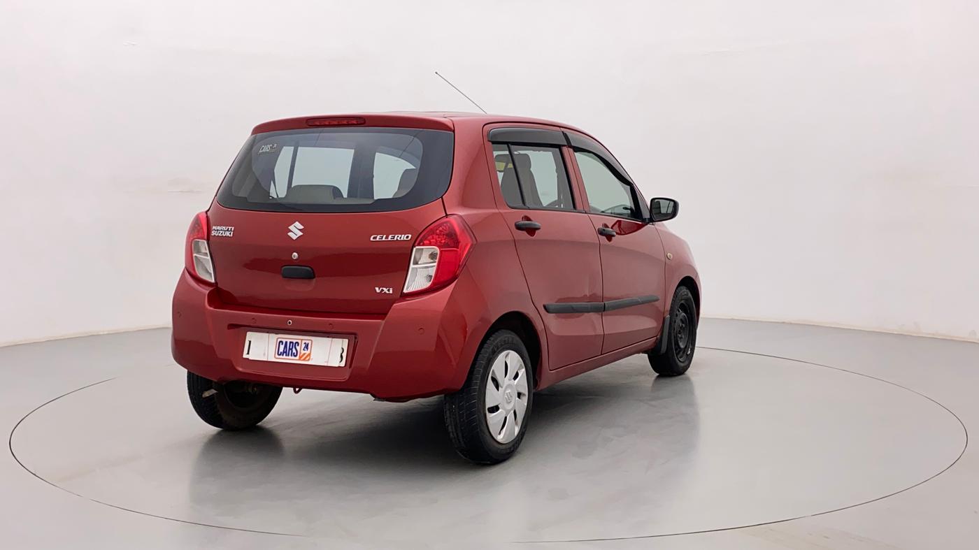 2015 Maruti Celerio VXI AMT, Petrol, Automatic, 48,766 km, Right Back Diagonal