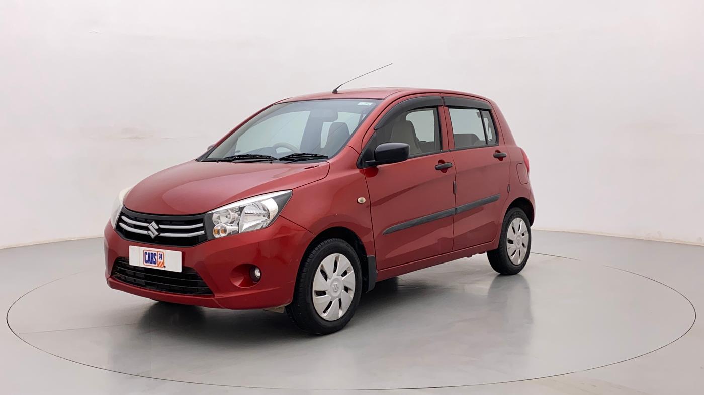 2015 Maruti Celerio VXI AMT, Petrol, Automatic, 48,766 km, Left Front Diagonal