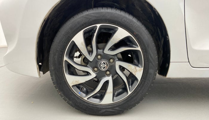 2019 Toyota Glanza V, Petrol, Manual, 64,625 km, Left Front Wheel