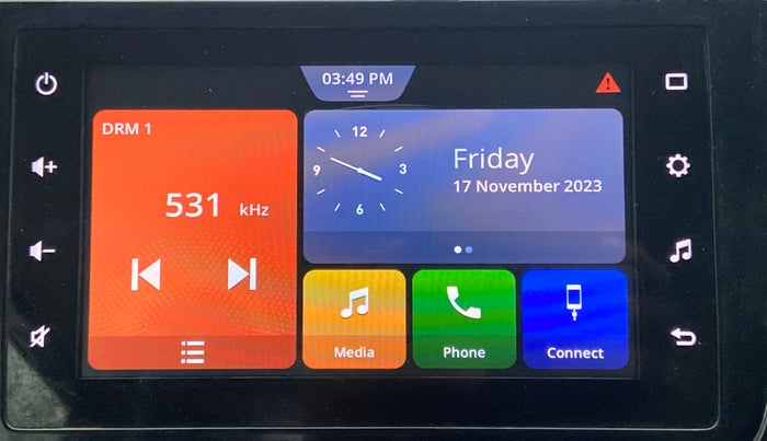 2019 Toyota Glanza V, Petrol, Manual, 64,625 km, Infotainment System