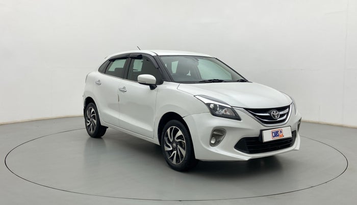 2019 Toyota Glanza V, Petrol, Manual, 64,625 km, Right Front Diagonal