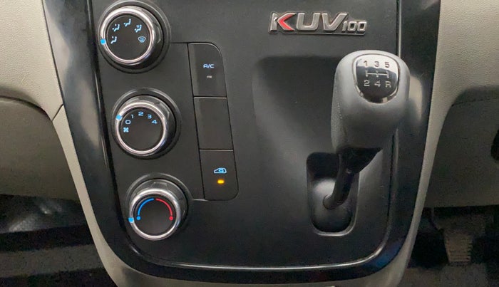2016 Mahindra Kuv100 K2 6 STR, Petrol, Manual, 78,210 km, Gear Lever