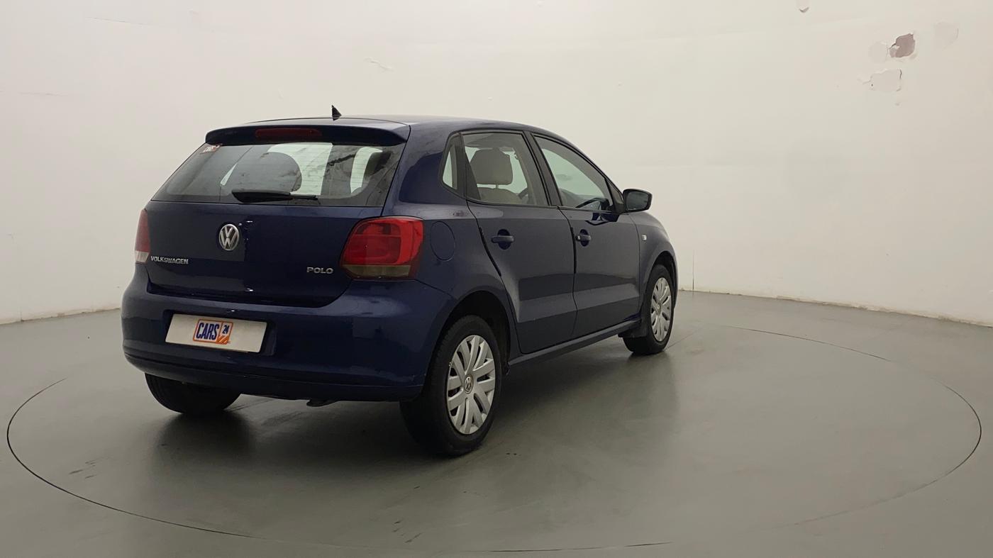 2013 Volkswagen Polo COMFORTLINE 1.2L PETROL, Petrol, Manual, 61,742 km, Right Back Diagonal