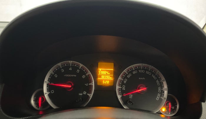 2015 Maruti Swift Dzire VXI, Petrol, Manual, 98,389 km, Odometer Image