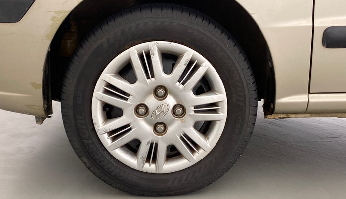 2010 Hyundai Santro Xing GLS, Petrol, Manual, 19,526 km, Left Front Wheel
