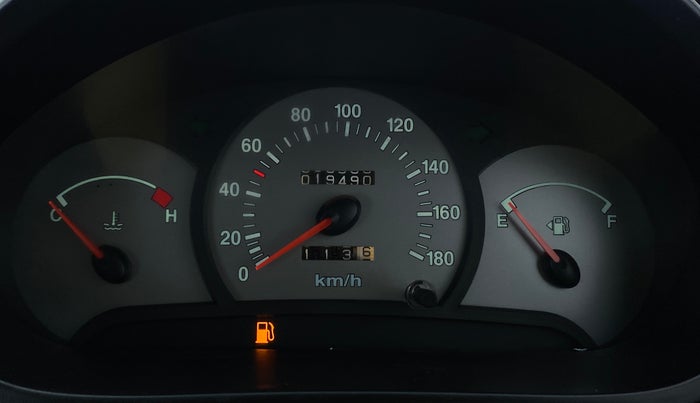 2010 Hyundai Santro Xing GLS, Petrol, Manual, 19,526 km, Odometer Image