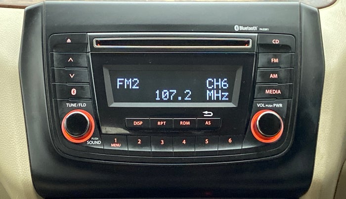 2018 Maruti Dzire VXI, Petrol, Manual, 20,053 km, Infotainment System