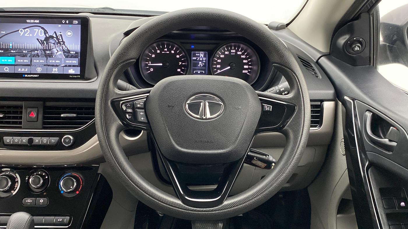2019 Tata NEXON XMA 1.2, Petrol, Automatic, 22,231 km, Steering Wheel Close Up