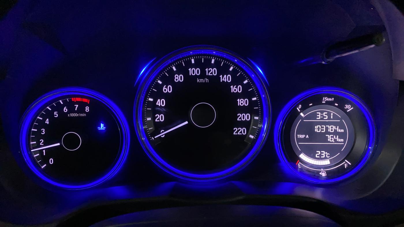 2015 Honda City 1.5L I-VTEC SV, Petrol, Manual, 1,04,318 km, Odometer Image