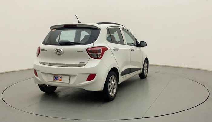 2014 Hyundai Grand i10 ASTA AT 1.2 KAPPA VTVT, Petrol, Automatic, 19,375 km, Right Back Diagonal