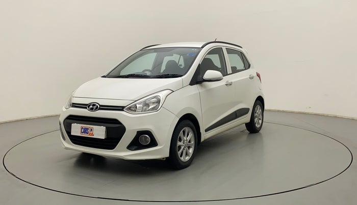 2014 Hyundai Grand i10 ASTA AT 1.2 KAPPA VTVT, Petrol, Automatic, 19,375 km, Left Front Diagonal