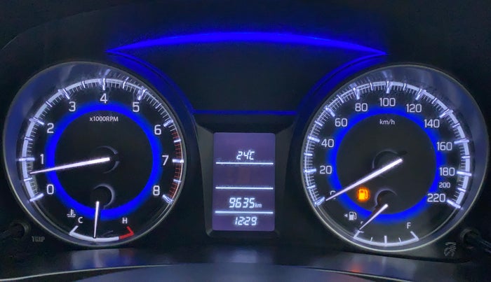2017 Maruti Baleno DELTA 1.2 K12, Petrol, Manual, 9,678 km, Odometer Image