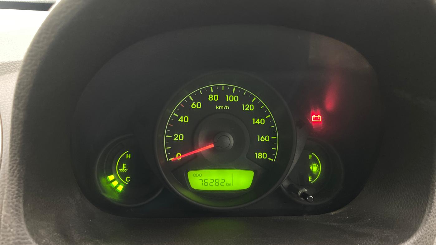 2016 Hyundai Eon ERA +, Petrol, Manual, 76,293 km, Odometer Image